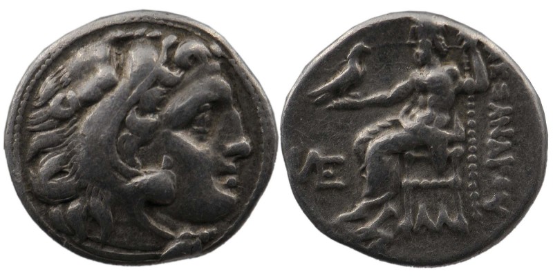 Kingdom of Macedon, Alexander III 'the Great' AR Drachm. 319-310 BC
4,24 gr. 18 ...