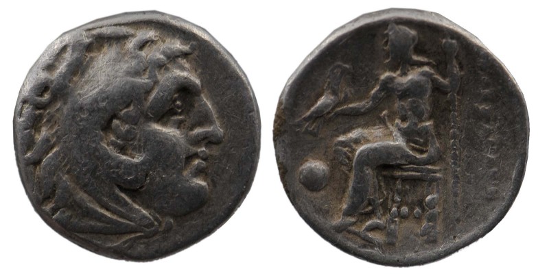 Kingdom of Macedon, Alexander III 'the Great' AR Drachm. 319-310 BC
3,47 gr. 17 ...