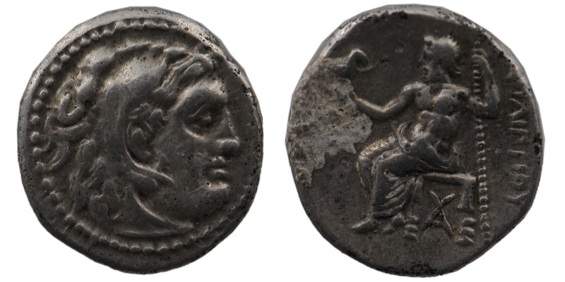 Kingdom of Macedon, Alexander III 'the Great' AR Drachm. 319-310 BC
4,19 gr. 17 ...