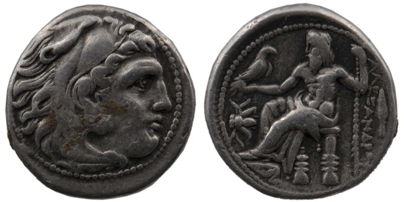 Kingdom of Macedon, Alexander III 'the Great' AR Drachm. 319-310 BC
4,24 gr. 18 ...