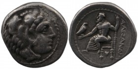 Kingdom of Macedon, Alexander III 'the Great' AR Drachm. 319-310 BC
4,27 gr. 18 mm