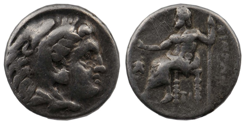 Kingdom of Macedon, Alexander III 'the Great' AR Drachm. 319-310 BC
4,26 gr. 17 ...