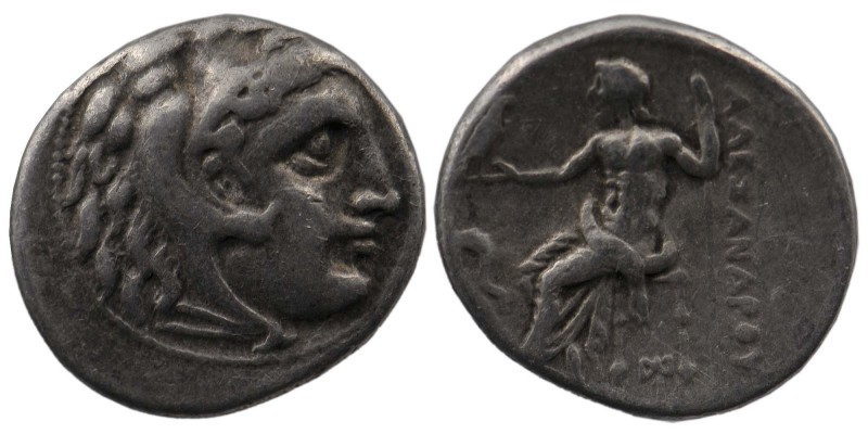 Kingdom of Macedon, Alexander III 'the Great' AR Drachm. 319-310 BC
4,18 gr. 17 ...