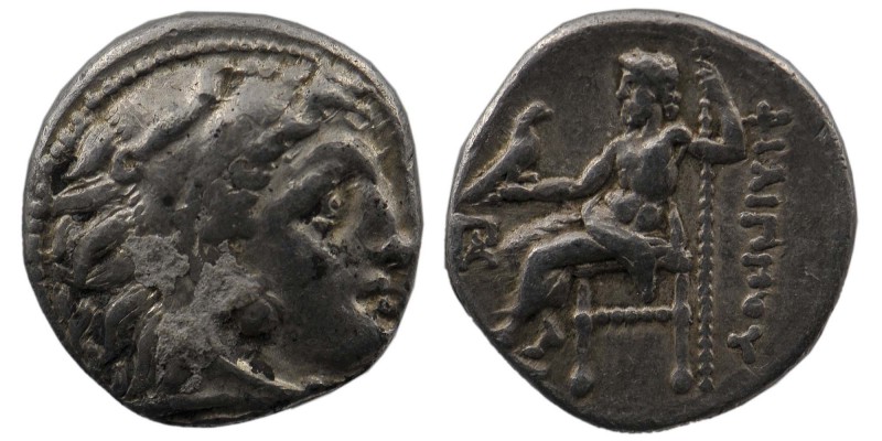 Kingdom of Macedon, Alexander III 'the Great' AR Drachm. 319-310 BC
4,24 gr. 16 ...