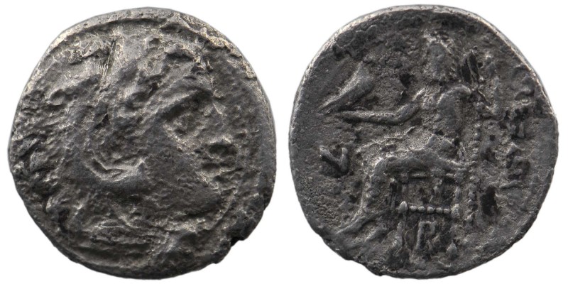 KINGS OF MACEDON. Alexander III 'the Great' (336-323 BC). Drachm AR
3,54 gr. 18 ...