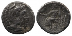 Kingdom of Macedon, Alexander III 'the Great' AR Drachm. 319-310 BC
4,02 gr. 17 mm