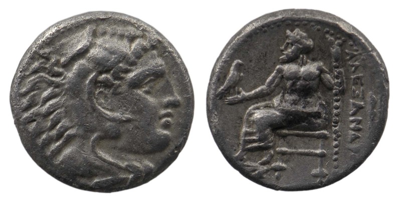 Kingdom of Macedon, Alexander III 'the Great' AR Drachm. 319-310 BC
4,18 gr. 17 ...