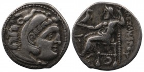Kingdom of Macedon, Alexander III 'the Great' AR Drachm. 319-310 BC
4,14 gr. 18 mm