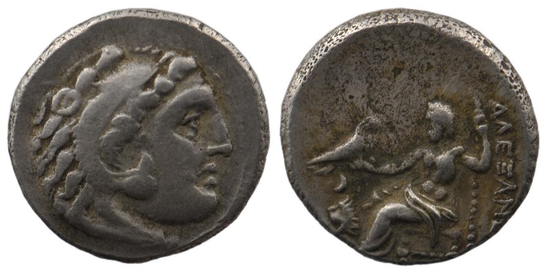 Kingdom of Macedon, Alexander III 'the Great' AR Drachm. 319-310 BC
4,33 gr. 18 ...