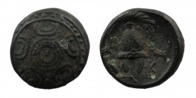 Macedonian Kingdom. Alexander III the Great. 336-323 B.C. AE
3,42 gr. 14 mm