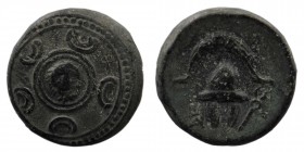 Macedonian Kingdom. Alexander III the Great. 336-323 B.C. AE
3,50 gr. 17 mm