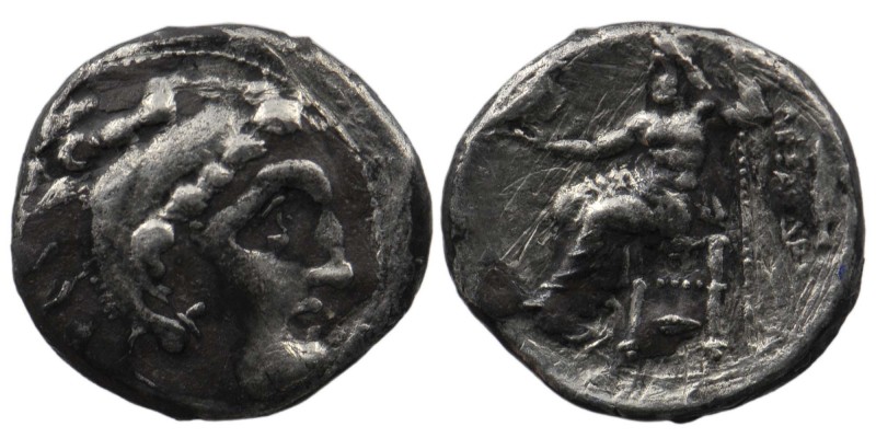 MACEDONIAN KINGDOM. Alexander III the Great (336-323 BC). AR drachm
4,02 gr. 17 ...