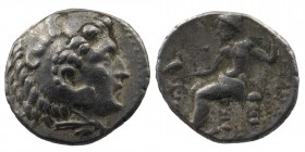 KINGDOM of MACEDON. Alexander III the Great, 336-323 BC. AR Tetradrachm.
16,47 gr. 26 mm