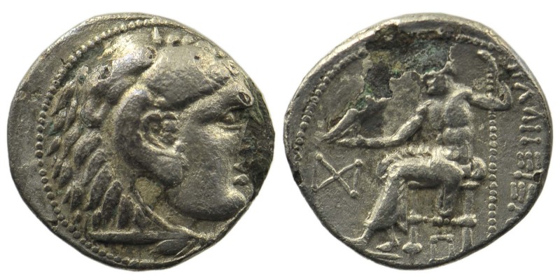 Kingdom of Macedon, Alexander III 'the Great' Fourrée Drachm. Uncertain mint, ci...