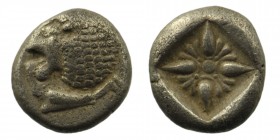 IONIA, Miletos.Circa 520-450 BC . AR Diobol
1,17 gr. 9 mm