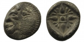 Ionia. Miletos circa 525-475 BC. AR Dibol
1,03 gr. 9 mm