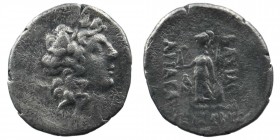 Kings of Cappadocia. Ariarathes IX Eusebes Philopator circa 100-85 BC. Drachm AR