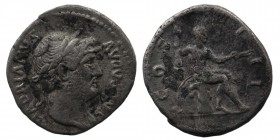 Hadrian (AD 117-138). AR denarius
3,15 gr. 19 mm