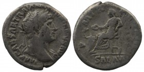 Hadrian. A.D. 117-138. AR Denarius
3,06 gr. 18 mm