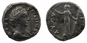 Diva Faustina I. AD 138-141. AR Denarius. Rome
3,15 gr. 18 mm