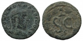 Macrinus (217-218) Antiochia ad Orontem. AE
laureate and draped bust of Macrinus right
Rev: Large SC within laurel-wreath.
McAlee 728; SNG Cop 233.
4,...
