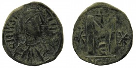 Justinian I. AD 527-565. Constantinople Follis AE
17,85 gr. 32 mm