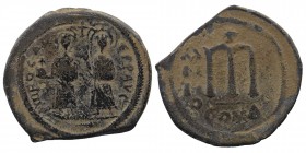 Phocas (602-610), AE follis Constantinople.
10,61 gr. 32 mm