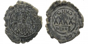 Phocas. AD 602-610. Nikomedia Follis AE
11,66 gr. 32 mm