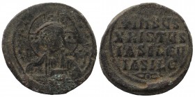 Anonymous follis, time of Basil II and Constantine VIII (970 – 1092). AE Follis 
9,55 gr. 29 mm