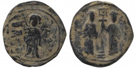 Constantine X Ducas and Eudocia AD 1059-1067. Constantinople Follis AE
6,74 gr. 29 mm