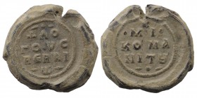 Byzantine Seal
6,98 gr. 2O mm