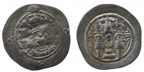 Sasanian Kingdom. Drachm 224-651 AD. AR
4,16 gr. 31 mm