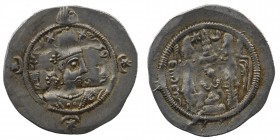 Sasanian Kingdom. Drachm 224-651 AD. AR
4,15 gr. 32 mm