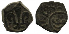 ISLAMIC, Mamluks. Circa 764-778 / AD. AE Fals
1,87 gr. 17 mm