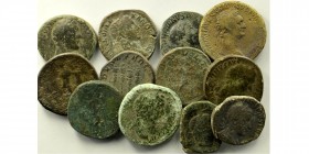 Lot of 12 Mixed Sestertius AE