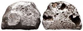 Archaic Cut Coin Silver, circa 500-350 BC. AR,
Condition: Very Fine

Weight: 11.84
Diameter: 27mm