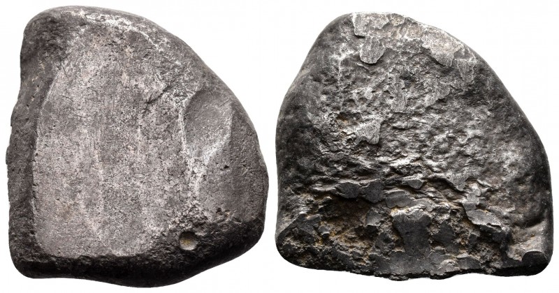 Archaic Cut Coin Silver, circa 500-350 BC. AR,
Condition: Very Fine

Weight: 45g...