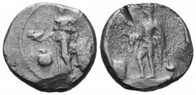 PAMPHYLIA. Side. Circa 360-333 BC. Stater

Weight: 10.30 gr
Diameter: 22 mm