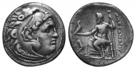 KINGDOM of MACEDON.Alexander III 'the Great',327-323 BC.AR drachm
Condition: Very Fine


Weight: 4.00 gr
Diameter: 17 mm