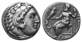 KINGDOM of MACEDON.Alexander III 'the Great',327-323 BC.AR drachm
Condition: Very Fine

Weight: 4.20 gr
Diameter: 16 mm
