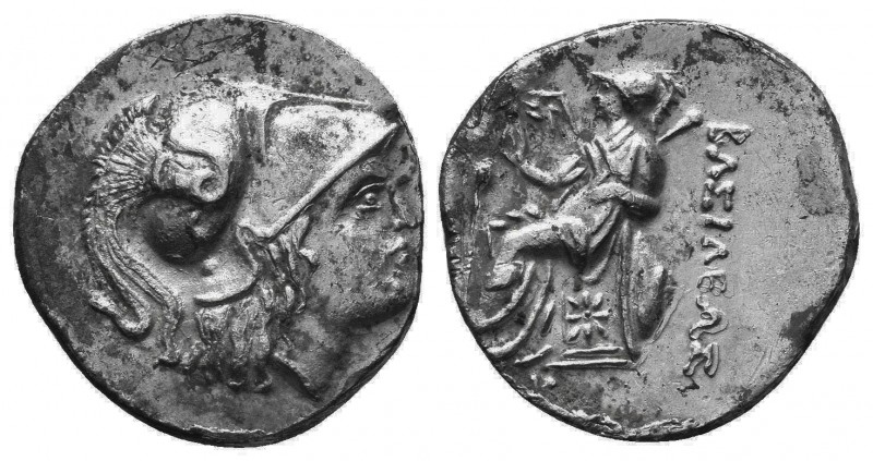 KINGS of GALATIA. Amyntas. 36-25 BC. AR Drachm RARE!
Condition: Very Fine

Weigh...
