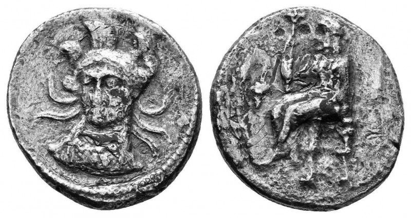 CILICIA.Tarsos.satrap of Cilicia under Alexander III. Circa 333-323 BC. AR State...