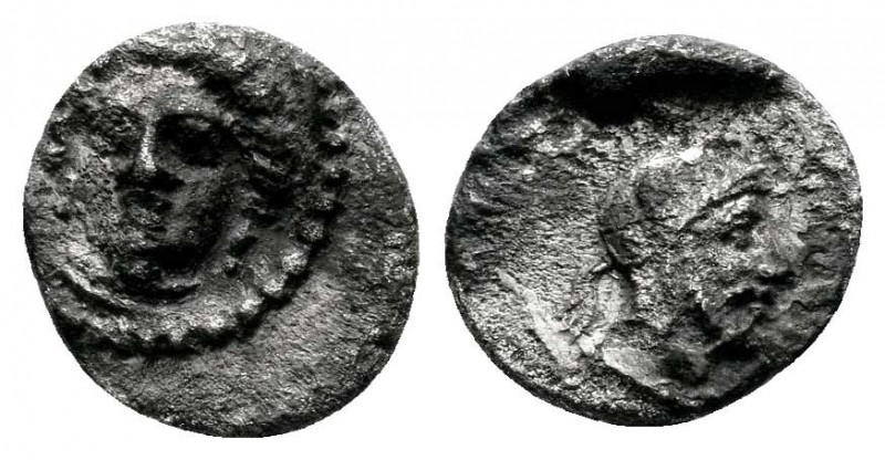 CILICIA.uncertain. 4th century BC.AR Obol

Condition: Very Fine

Weight: 0.8 gr
...