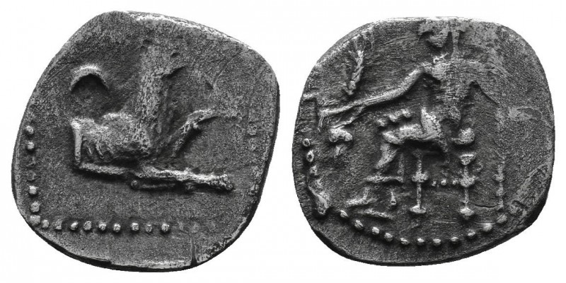 CILICIA, AR Silver Obol 343-332 BC.

Condition: Very Fine

Weight:0.51 gr
Diamet...