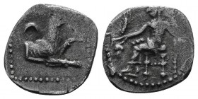 CILICIA, AR Silver Obol 343-332 BC.

Condition: Very Fine

Weight:0.51 gr
Diameter: 12 mm