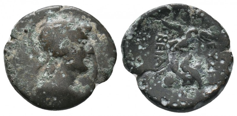 KINGS of CAPPADOCIA.Eusebeia.Time of King Ariobarzanes.95-63 BC.AE Bronze

Condi...