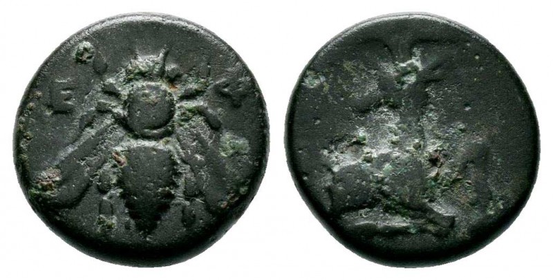 IONIA. Ephesos. Ae (Circa 390-320/00 BC).

Condition: Very Fine

Weight: 1.6 gr
...