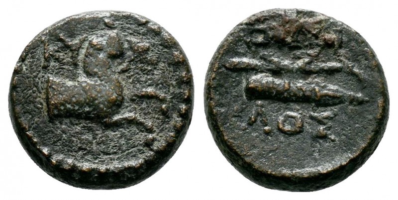 AEOLIS. Kyme. 2nd century BC.AE Bronze

Condition: Very Fine

Weight: 2.2 gr
Dia...