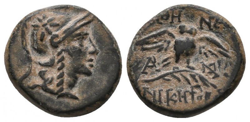 Mysia, Pergamon, c. 133-27 BC. Æ 
Condition: Very Fine

Weight: 2.70 gr
Diameter...