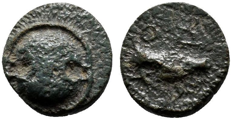 ASIA MINOR. Uncertain. Circa 2nd-1st centuries BC. AE

Condition: Very Fine

Wei...